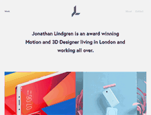 Tablet Screenshot of jonathanlindgren.com